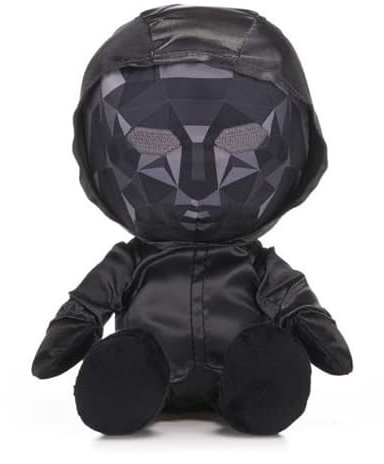 UKToyworld Squid Games Black Masked Worker 22.9 cm Soft Plush Toys Squid Games Plush