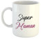 Kiribou Mug Femme Super Maman – Une Tasse Remplie d'Amour à Offrir comme Cadeau