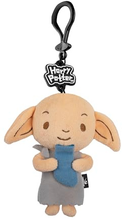 Cinereplicas Harry Potter - Plüsch-Schlüsselanhänger Dobby - Offizielle Lizenz
