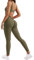 ZAAYO Damen Jumpsuit Tight Scrunch Butt Overalls Lang Ärmelloser Sport rückenfrei Jumpsuit Yoga Bodycon Einteiler Ganzkörperanzug Stretch Elegant Jumpsuits