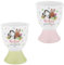 Sheepworld Eierbecher-Set Motiv Schön | Geschirrset bestehend aus 2 Eierbechern, Porzellan, Höhe 6,8 cm, in Geschenk-Banderole | Geschenk Ostern, Osternest, Osterdeko | 73821