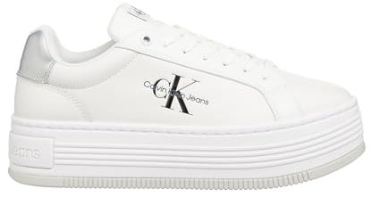 Calvin Klein Jeans Sneakers Donna Bright White - Silver 37 EU