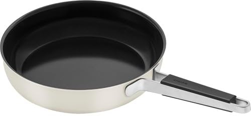 ZWILLING Pure 11-inch Stainless Steel Ceramic Nonstick Fry Pan, Ivory