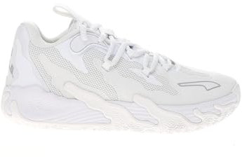PUMA Kinder Jungen X Lamelo Mb.03 Basketball-Sneaker, Freizeitschuhe, Weiß, Weiss/opulenter Garten, 5.5 Big Kid