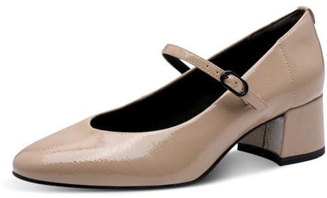 Tamaris Damen Pump with Strap 1-22312-43, Scarpe décolleté Donna, Talpa, 40 EU