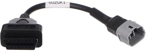 SIXTOL Mechanic Cable 16 | OBD-II Reduktion 6-Pin kompatibel mit Suzuki Motorräder | Diagnoseadapter | Werkstattzubehör | Motorraddiagnotik | Robust | Flexibel | Praktisch