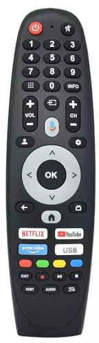 XINFUTE Télécommande Caixun Hyundai RCA Blaupunkt Android Google Voice LCD TV