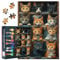 Jigsaw Puzzles 1000 Pieces, Cats Adults Jigsaw Puzzle, Puzzle 1000 Piece for Adults, Challenging Game Puzzles Finished Size 50x70cm