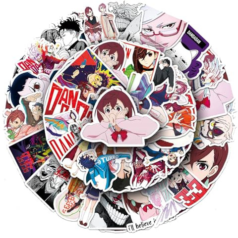 50 Dandadans Aufkleber, Niedliche Figuren Wasserfeste Stickers, Manga Dandadang Vinyl Für Tasse, Skateboard, Buch