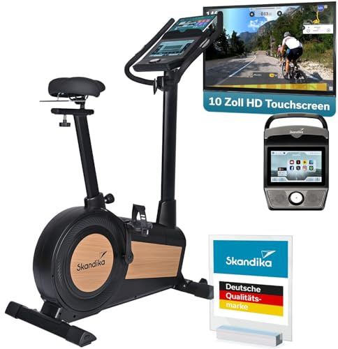Skandika Ergometer Cykling P15 Heimtrainer Fahrrad mit Touchscreen