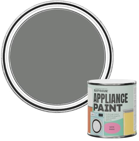 Rust-Oleum Appliance Paint in Satin Finish - Torch Grey 250ml - Washing Machines, Tumble Dryers, Fridges, Freezers, Dishwashers