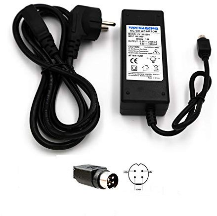 Top Ladegerät ® Netzadapter Ladegerät 12 V 5 V 2 A 4 Kiefer Ersatz für Wattac ba0362zi-b02 inklusive Kabel Sektor