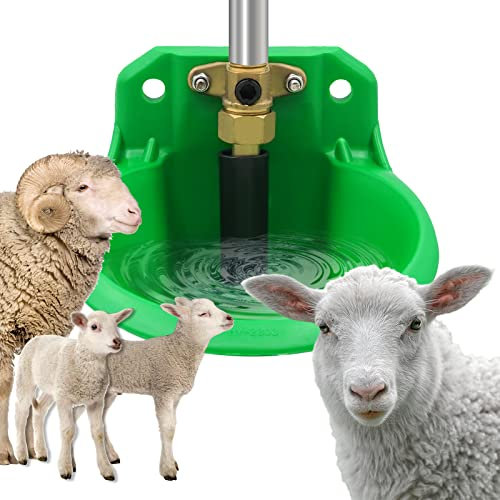 Abreuvoir Automatique pour Moutons, Veaux, Bovins, Cochons, Chiens, Porcelets (Valve d'eau en Cuivre)