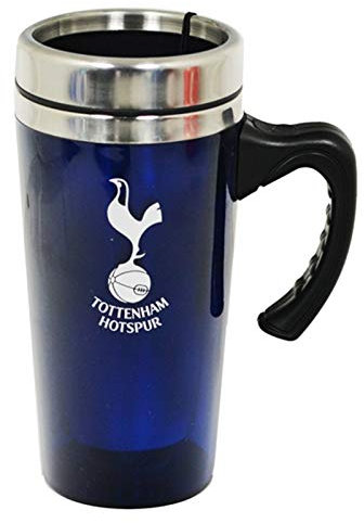 Tottenham Hotspur FC – Authentischer EPL Metall-Reisebecher in Geschenkbox