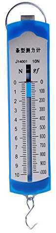 yotijar 10N Newton Meter Kraftmesser Meter Dynamometer Federwaage Labor