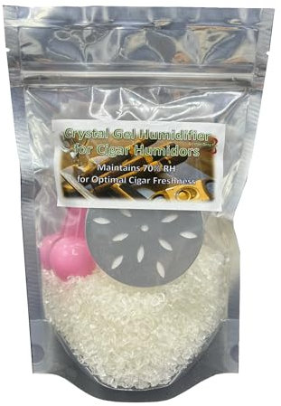 118 ml Kristallgel zur Herstellung eines eigenen Luftbefeuchters für Zigarren-Humidor mit Diffusor