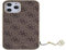Guess 4G Charms Hard Case Hülle für Apple iPhone 12/12 Pro (6.1) - Braun