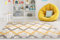 Carpeto Rugs Teppich Wohnzimmer Kurzflor Grau Modern Geometrisch Rauten Muster Marokkanisches Design - Niedrigflor Teppich für Wohnzimmer Jugenzimmer Kinderzimmer Grau Gelb 240 x 330 cm