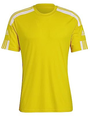 adidas Herren Squadra 21 Jersey, Team Yellow / White, XL