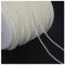 SHTGOI 10m/Rolle 3mm Perlengirlande Künstliche Perlen Kette Perlenkette Perlenband Angelschnur Kunstperlen Girlande für DIY Vorhang Haarschmuck Hochzeit Party Brautstrauß Tisch Deko 1#