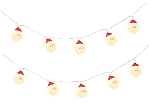 OSALADI Schnur Lichterkette Weihnachtsmann Geführter Weihnachtsmann Weihnachtslichter Christbaumschmuck Licht Weihnachtsdekoration Zünde Den Weihnachtsmann An Weihnachtsbaum Beleuchtung