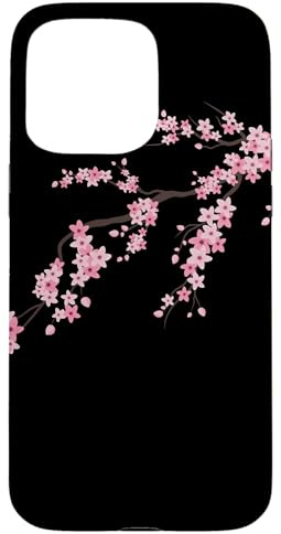 Japanese Sakura Anime Pretty Flower Florist Cherry Blossom Case for iPhone 15 Pro Max