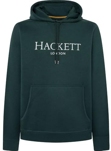 Hackett London Herren Heritage Hoody Sweatshirt, Grün (Forest Night Green), XL