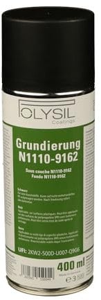 POLYSIL 1K-Spezialgrundierung | Spray 400ml | für Untergründe aus PP/EPDM | aktiviert & grundiert in einem Arbeitsgang | kein Tempern, Schleifen oder Primern notwendig! (schwarz)