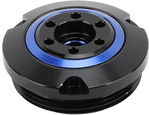 Motorrad-Motoröl-Einfülldeckel: Kraftstofftank-Abdeckkappen aus Aluminiumlegierung für BMW HP2 Enduro R1200GS R 1200 GS LC R1200R, Tankdeckel-Ersatz (Black Blue)