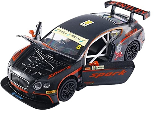 Modellauto Im Maßstab Für Bentley GT3 1 32 Le Mans Alloy Supercar Model Sound Und Light Pull Back Kinder Spielzeug Geschenk Ornament Für Die Sammlung