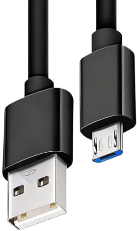 Micro usb Kabel 2M für ps4 Controller Ladekabel xbox Controller Kabel Kompatibel Sony PlayStation 4 Slim Pro Vita E,Xbox One Slim X Elite,BEITONG Asura 2 Zubehör usb a auf MicroUSB Datenkabel Schwarz