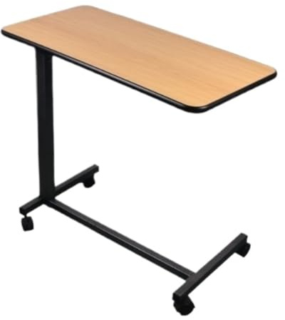 MEIZHITU Table pour Ordinateur Salon Support Mobile for Ordinateur Portable, Table De Lit À roulettes, Plateau Réglable en Hauteur, for La Maison Bureau Chambre