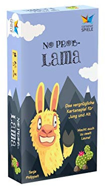 Starnberger Spiele - No Prob-Lama - Lustiges Kartenspiel für die ganze Familie - Geschenk für Lama- und Alpaka-Fans