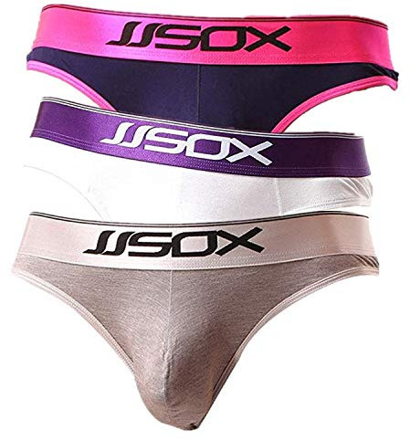 CSMARTE Homme Sexy String Ficelle T Retour Thong sous-vetements,L,Multicolore-3 Mixte 2