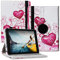 NAUCI Tablet Hülle kompatibel mit Bufo TP1040 TP1036 MB1001 Tasche Schutzhülle Case Universal Cover 10,1 Zoll aus Kunst-Leder Standfunktion 360° Drehbar, Farbe:Motiv 5