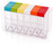 CheungLee Würze Box Acryl, 6pcs/Set Spice Jar Colorful Würze Box Kitchen Spice Aufbewahrungsbox Flasche Jars Würze Flasche Container