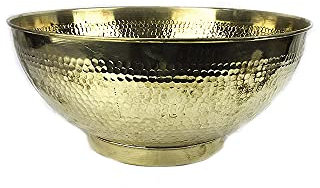 Lavabo, évier marocain en laiton martelé à la main