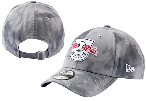 RB Leipzig Batik Cap New Era Tie Dye Kappe grau Camouflage Basecap RBL - Plus Lesezeichen Wir lieben Fußball
