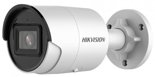 Hikvision DS-2CD2066G2-IU(2.8mm)(C) Bullet Überwachungskamera mit 6 Megapixel, bis zu 40m Beleuchtung, professionelle Überwachungskamera, Acusense Kamera mit Fehlalarmfilter