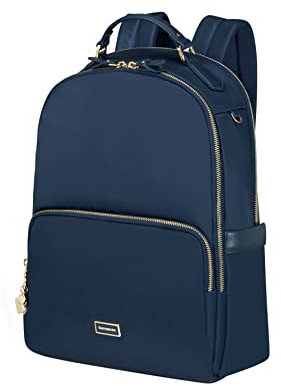 Samsonite Karissa Biz 2.0 - Bolsa para portátil (15,6, 39 cm), color negro, Azul (azul medianoche), Laptop backpack 14.1 (40 cm - 14 L), Mochilas
