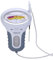 Testeur numérique portatif portable, testeur de qualité de l'eau 2 en 1 PH et niveau de chlore CL2 testeur pour analyse de la qualité de l'eau potable moniteur piscine spa