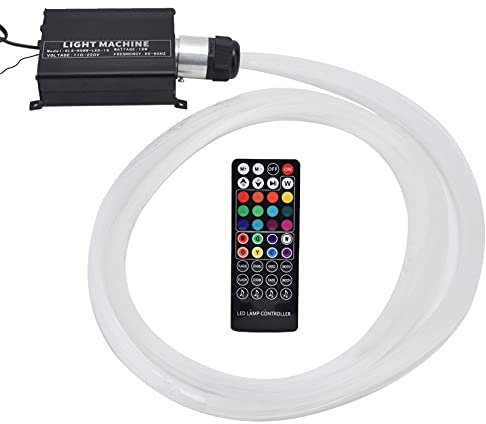 Glasfaser-Licht, Innenbeleuchtung, Glasfaser-Innenbeleuchtung, bunte Lichtleiste, für KTV, Party, Zuhause, Supermarkt (#2)