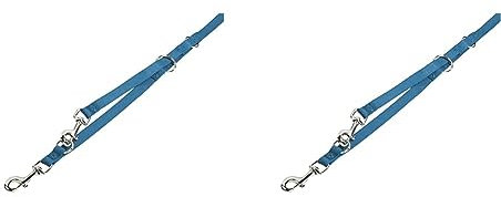 Nobby Führleine Classic hellblau L: 200 cm; B: 10 mm (Packung mit 2)