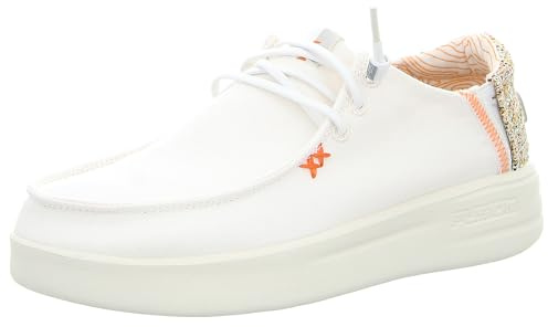 Fusion Lily Washed Canvas White Größe EU 36
