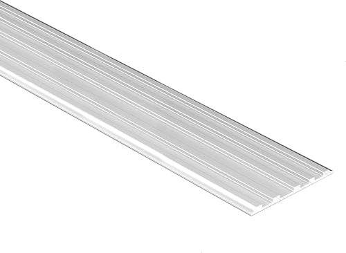 XIAOQR Treppe Kantenband Treppenkantenprofil aus Aluminium für den Außenbereich, Treppenkantenprofil, Rutschfester Kantenstreifen, einfache Installation, wasserdicht, rutschfest, für