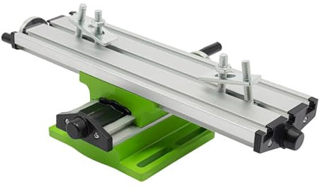 Frästisch, Multifunktionstisch, Kreuztisch, mit X-Y-Verstellung, für Miniatur-Tischbohrmaschinen und Bohrständer-Serie, 31 * 9 * 8cm