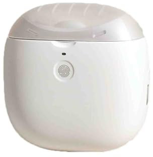 Tagliaunghie Elettrico Automatico Uomo Professionale Taglia Unghie Per Piedi Per Mani Tronchesino Unghie Lima Per Unghie Manicure Automatica Silenziosa Ricaricabile (64x64x32mm,white)