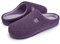WateLves Pantofole Uomo Unisex Donna Antiscivolo Scarpe Inverno Peluche Morbido Ciabatte in Memory Foam (Viola, 40/41 EU)