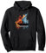 Klavier bunt Pullover Hoodie