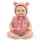 Vollence 31cm Silikon Reborn Baby Puppe, Ganzkörper-Silikonpuppe für Mädchen, Kinder